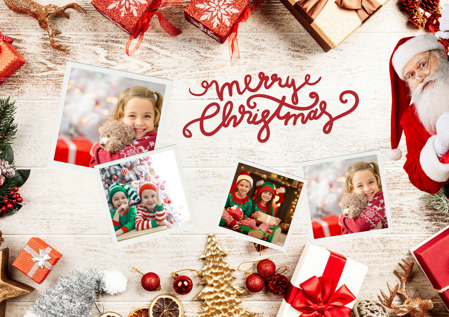 Personalized Christmas Video from Santa - Design 1  + Free Digital Personalized Letter from Santa 🎅🎄